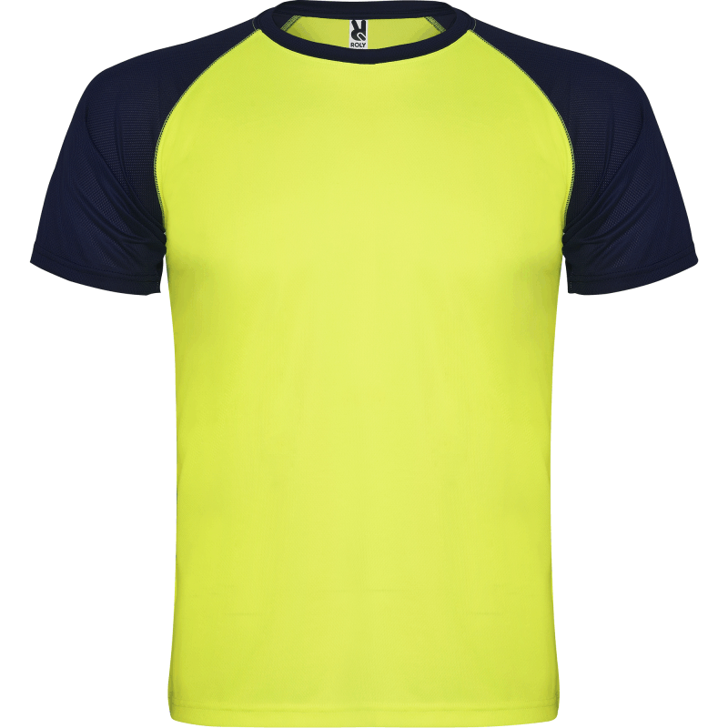 Camisola Roly Indianapolis Fluor Yellow-Blue Navy