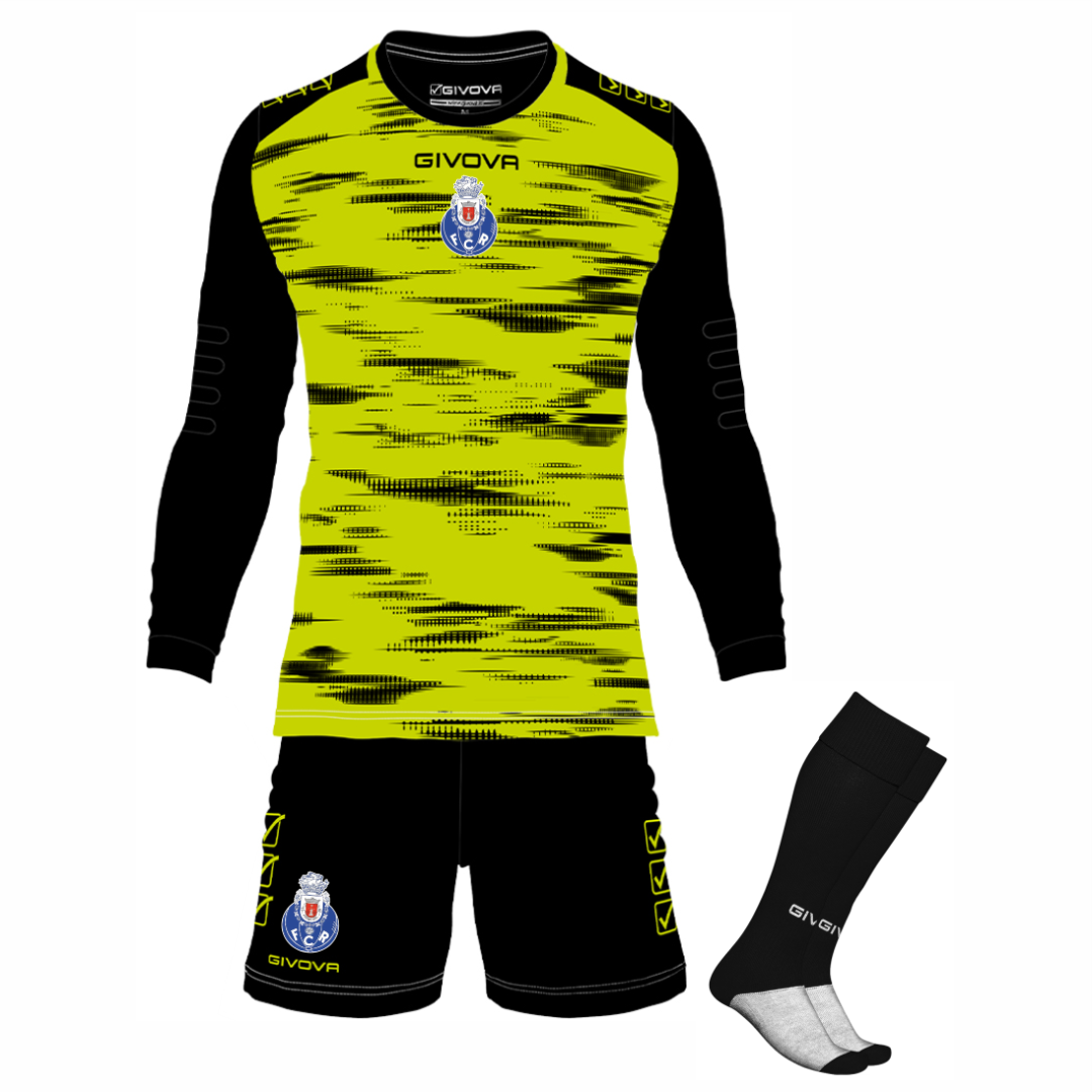 KIT Oficial FC Ranhados 26/27 – KIT GUARDA REDES - RENOVAÇÃO A (Sub 10 a Sub 16) 