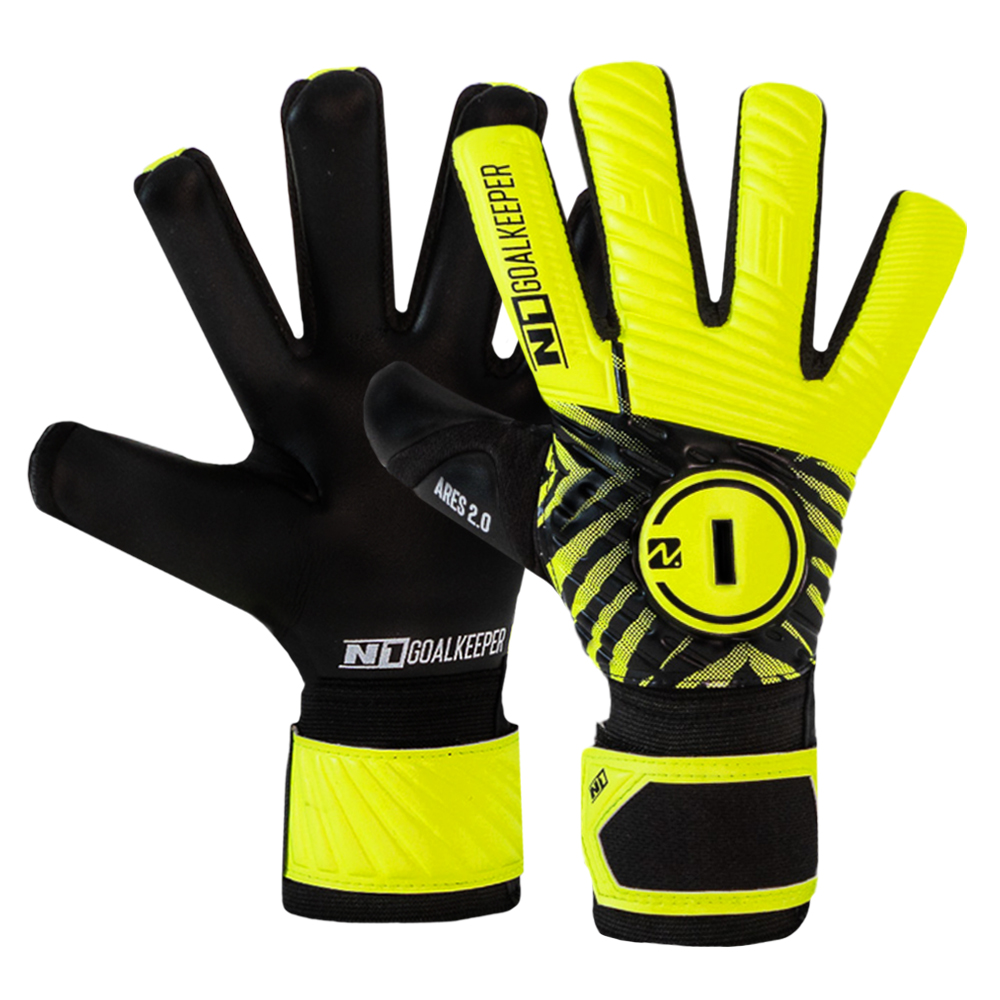 Luvas de Guarda-Redes N1 - Ares 2.0 Kids Neon
