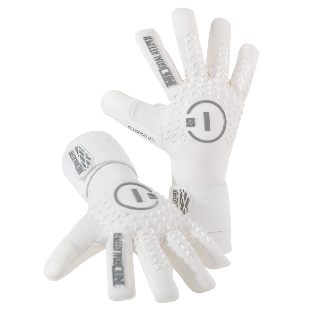 Luvas de Guarda-Redes N1 -Scorpius 2.0 All White
