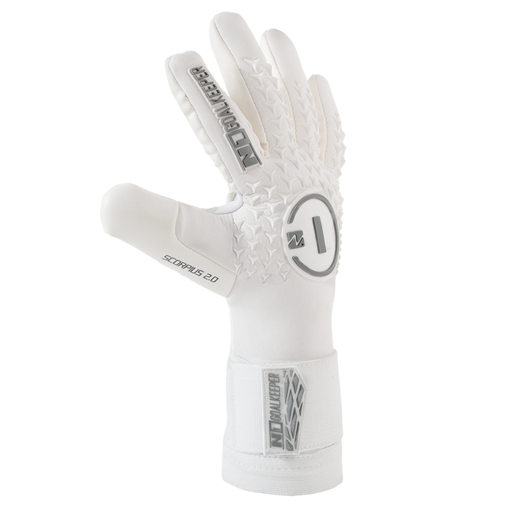 Luvas de Guarda-Redes N1 -Scorpius 2.0 All White