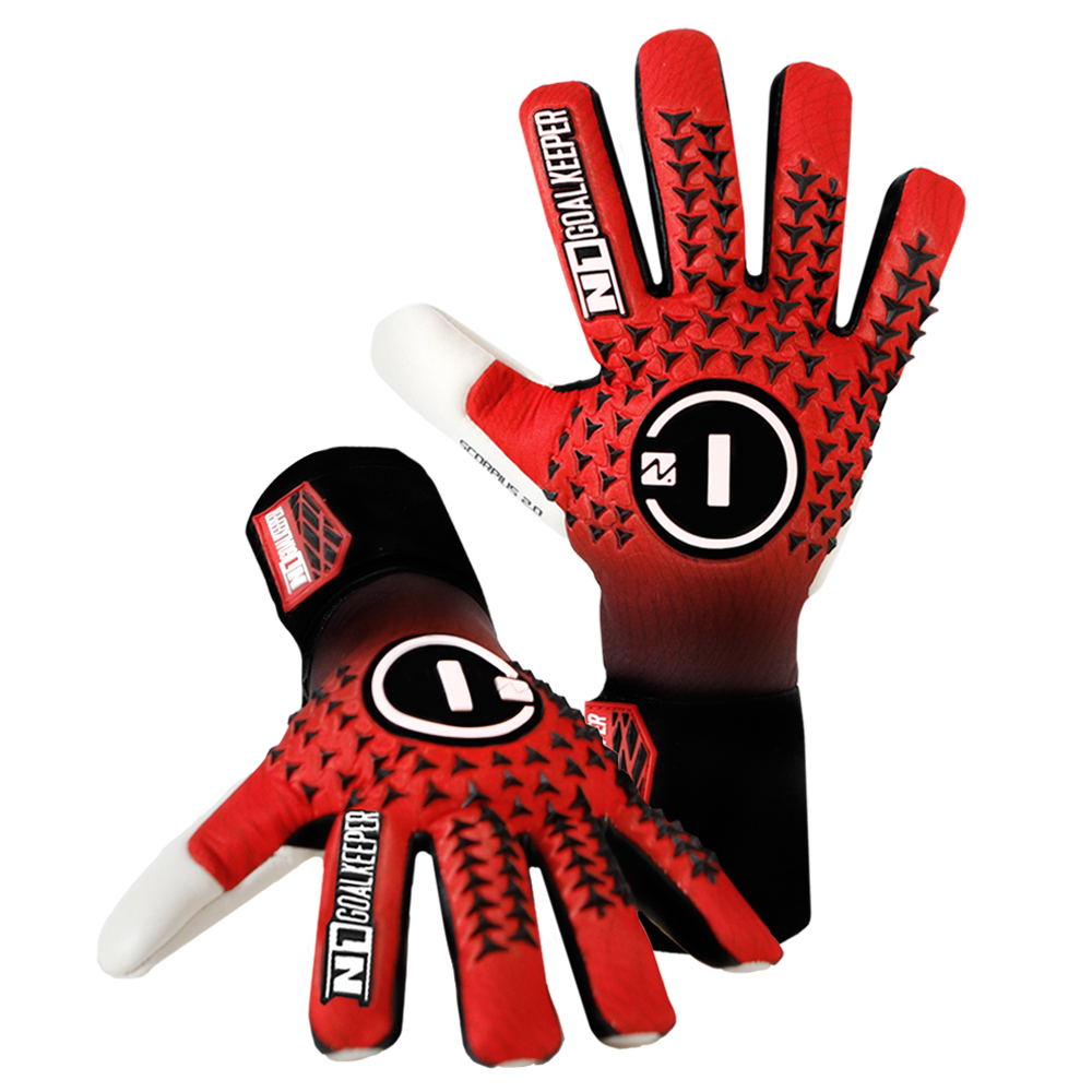 Luvas N1 Scorpius 2.0 Red | Luvas de Guarda-Redes Profissionais