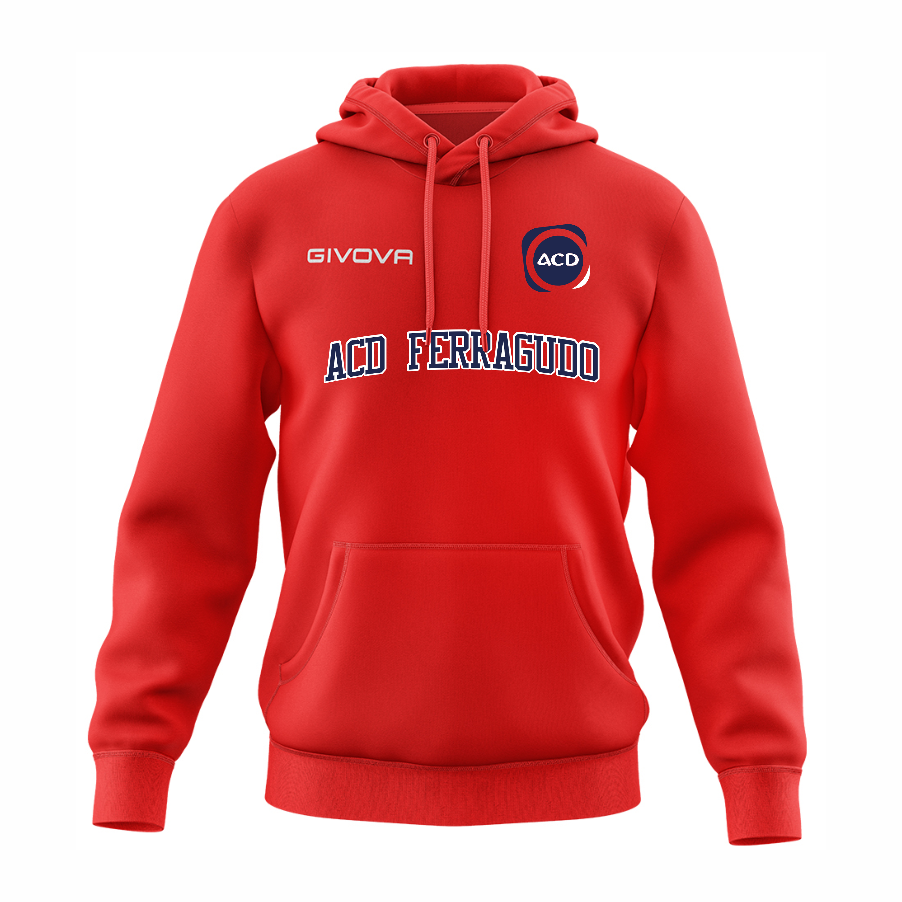 Sweatshirt C/Capuz ACD Unissex Red