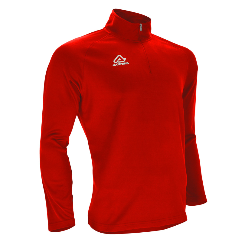Sweatshirt c/Zip Acerbis Tagete Red