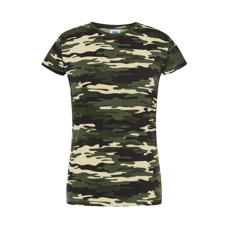 T-Shirt JHK Regular 150 Woman Camouflage 