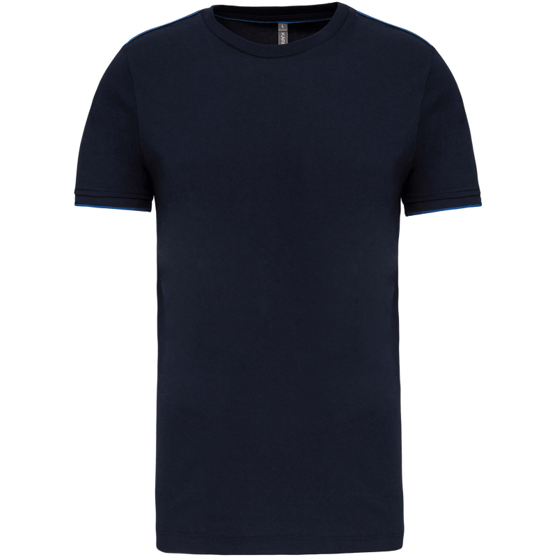 T-Shirt Kariban Day-To-Day Blue Navy-Royal Blue