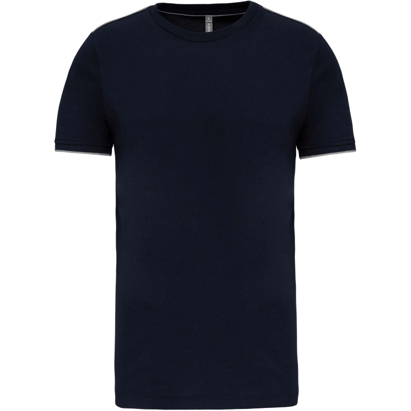 T-Shirt Kariban Day-To-Day Blue Navy-Silver