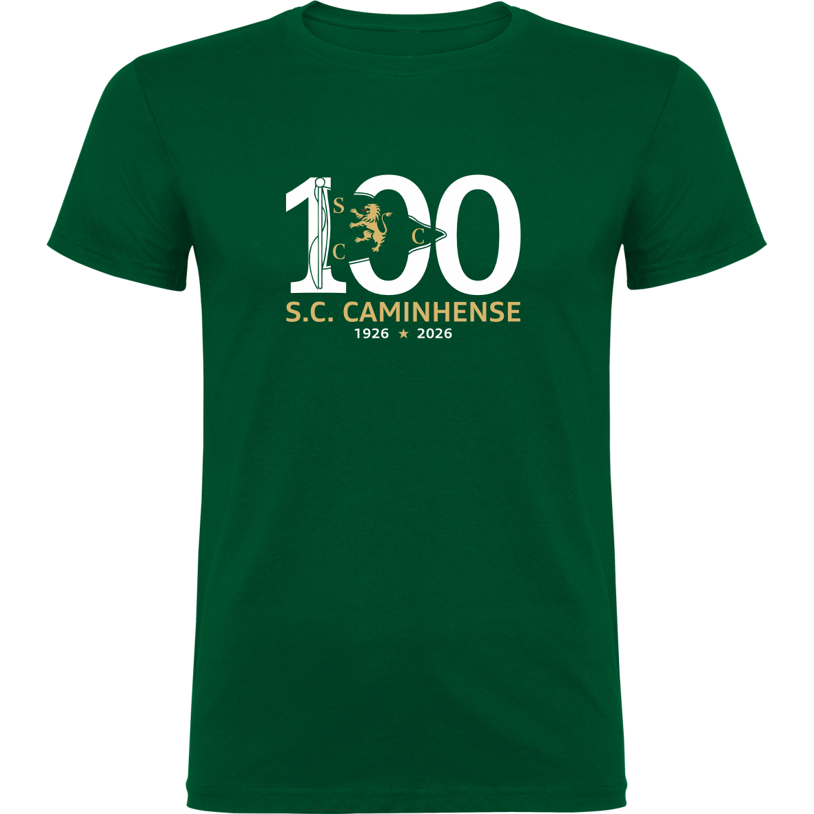 T-Shirt SCC 100 Anos Green 