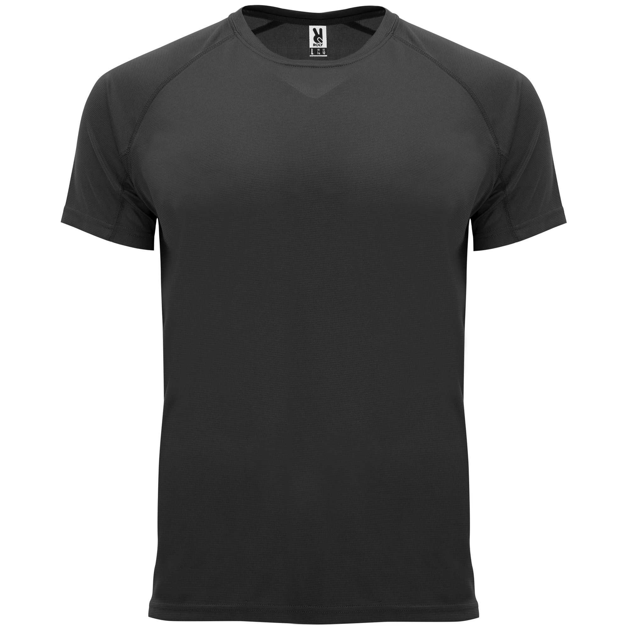 T-Shirt Técnica Roly Bahrain Black