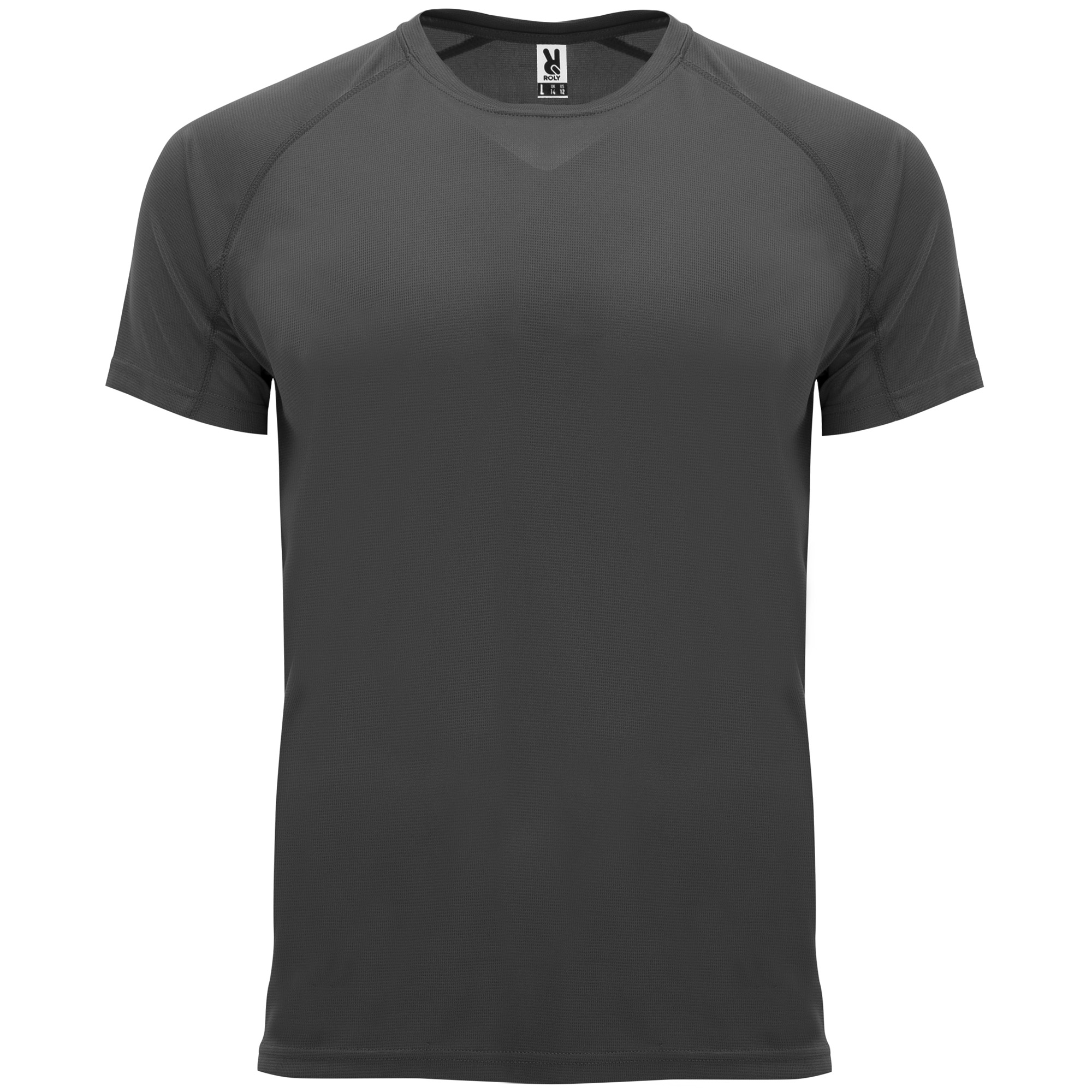 T-Shirt Técnica Roly Bahrain Dark Grey