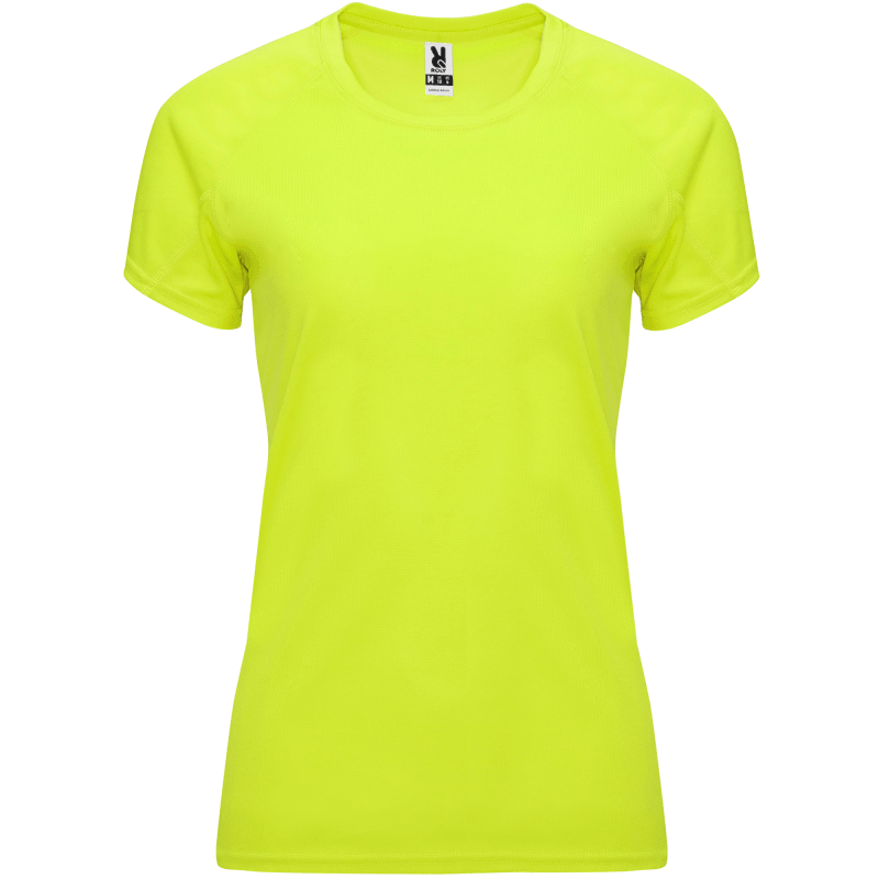 T-Shirt Técnica Roly Bahrain Woman Fluor Yellow