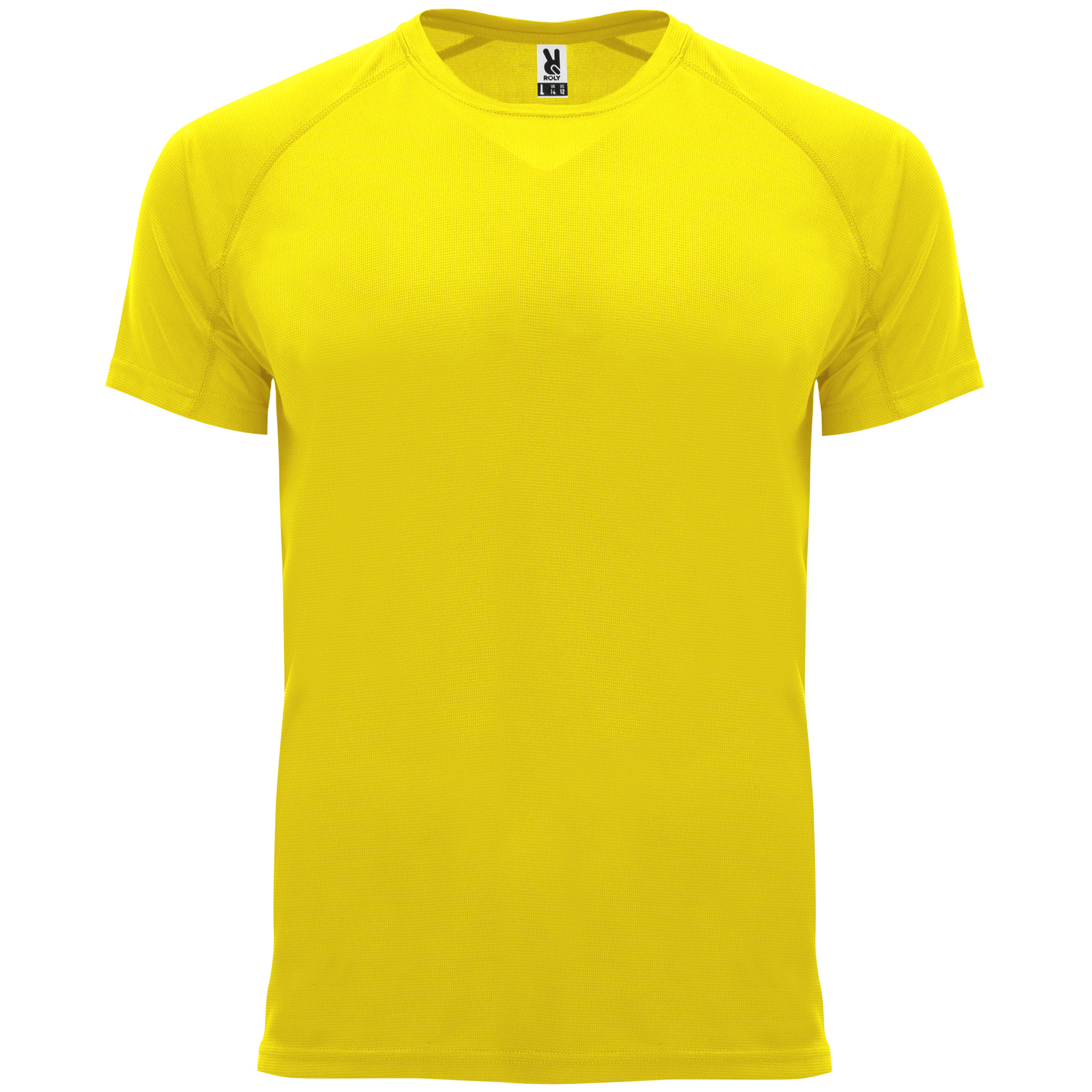 T-Shirt Técnica Roly Bahrain Yellow
